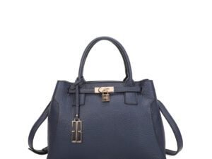 Mala Shopper com detalhes (Cor: Azul)