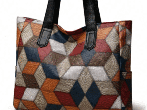 Bolsa de ombro multicolorida – Compacta & Versátil