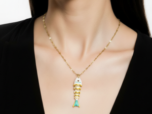 Colar Peixe Colorido Ocean Chic