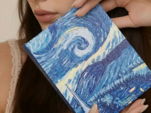 Capa para Kobo Libra – Design Artístico Inspirado em “Noite Estrelada” com Auto Wake/Sleep 🎨✨