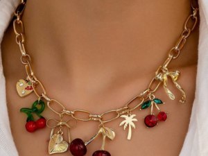 Colar Frutas Coloridas Verão